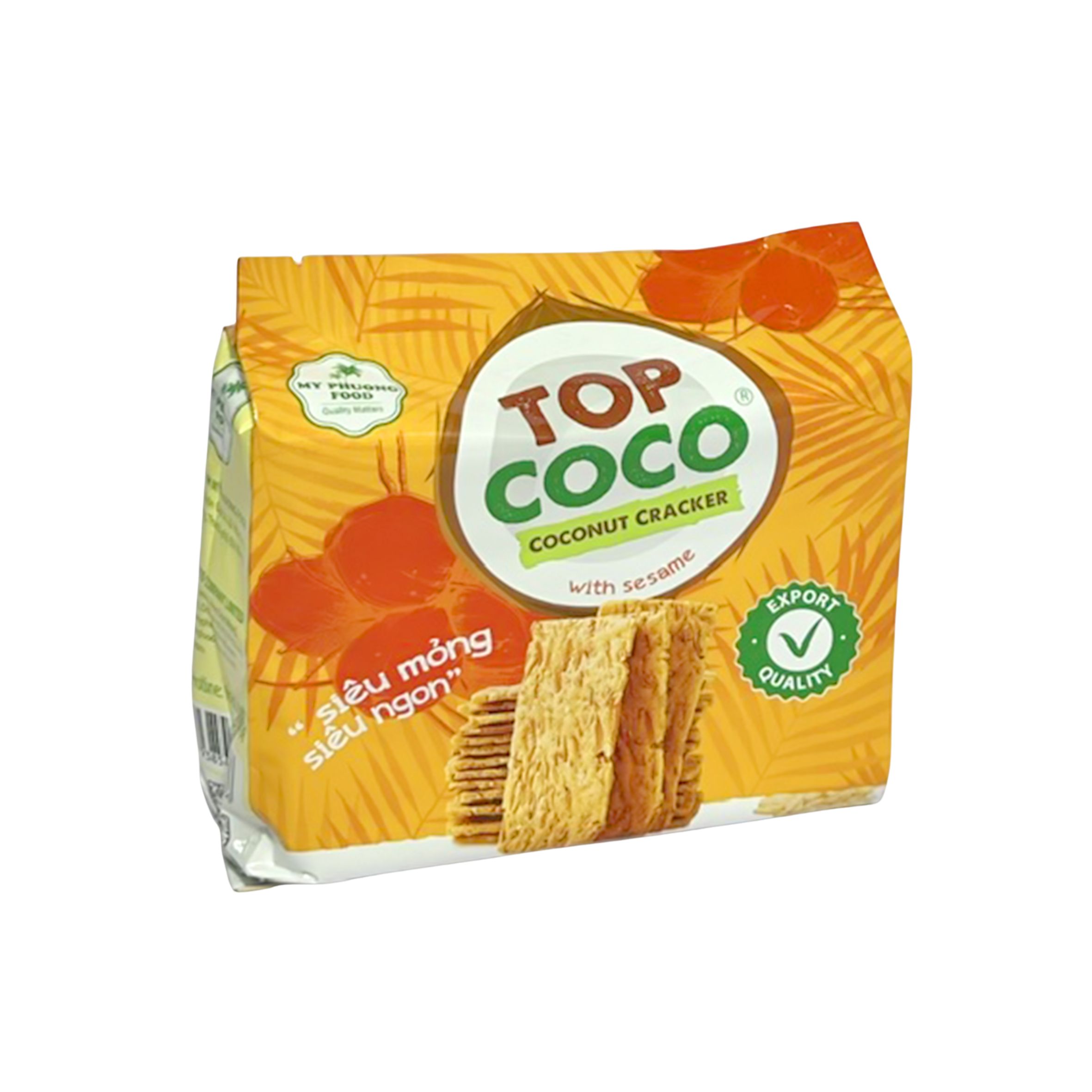 Bánh Dừa Nướng Mè Topcoco Gói 150g