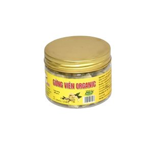 Viên gừng organic Ngọc Phương hũ 200g