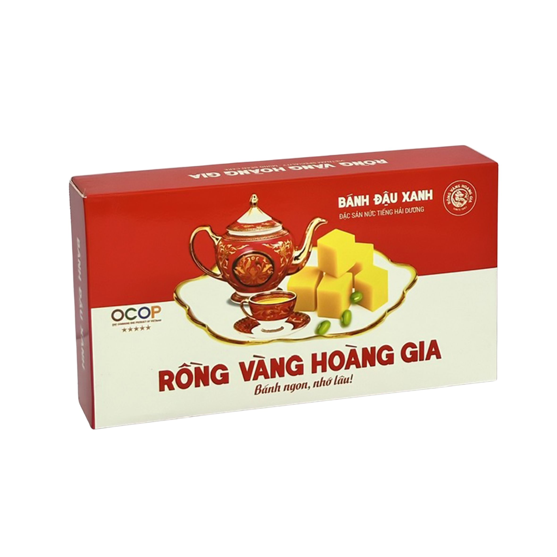 Bánh đậu xanh Rồng Vàng Hoàng Gia H24 hộp 300g
