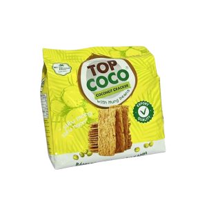 Bánh Dừa Nướng Đậu Xanh Topcoco Gói 150g