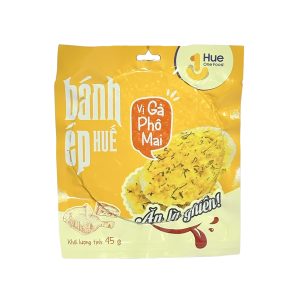 Bánh ép Huế vị gà sợi phô mai One Food gói 45g