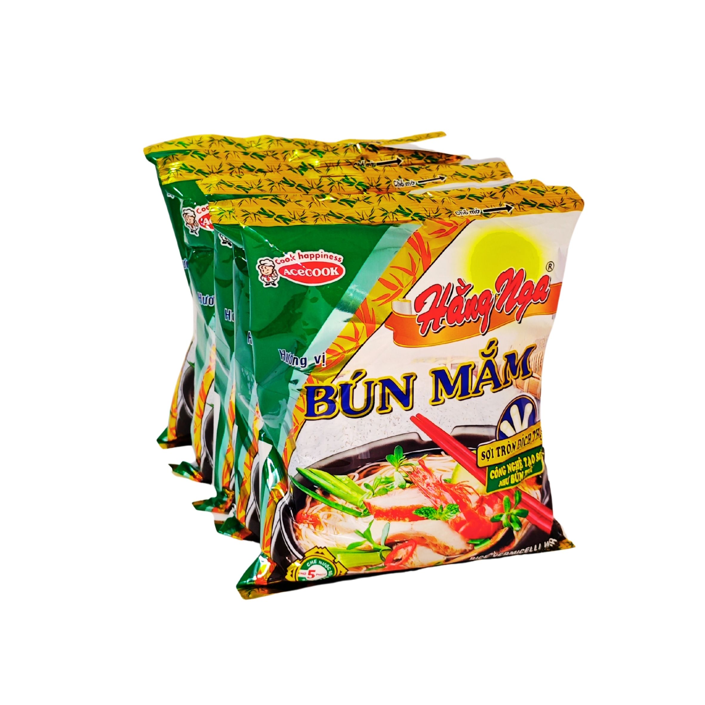 Bún mắm Hằng Nga block 5 gói x 75g