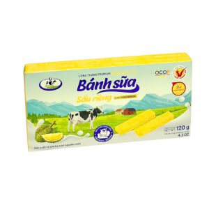 Bánh sữa sầu riêng Long Thành Premium Domilk 120g