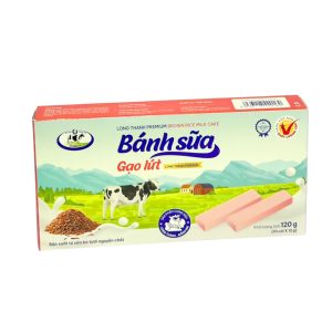 Bánh Sữa Gạo Lứt Long Thành Premium Domilk 120g