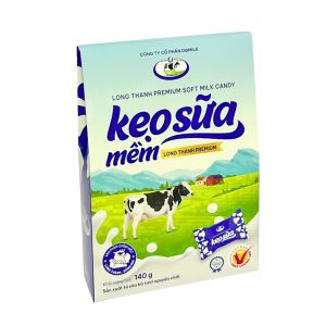 Kẹo sữa mềm Long Thành Premium Domilk 140g