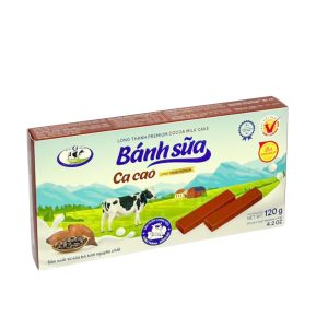 Bánh Sữa Cacao Long Thành Premium Domilk 120g