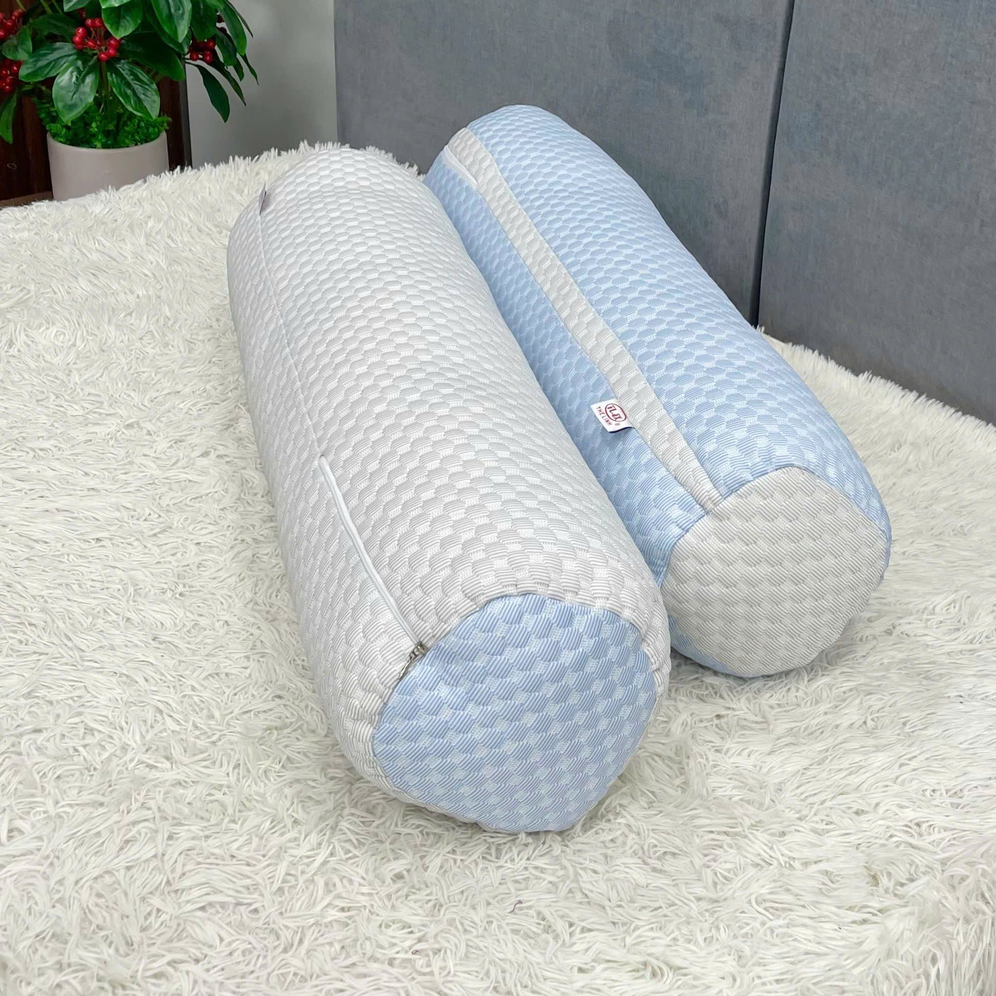 Gối Massage Băng Lạnh (Gòn Bi) 35 x 100 cm