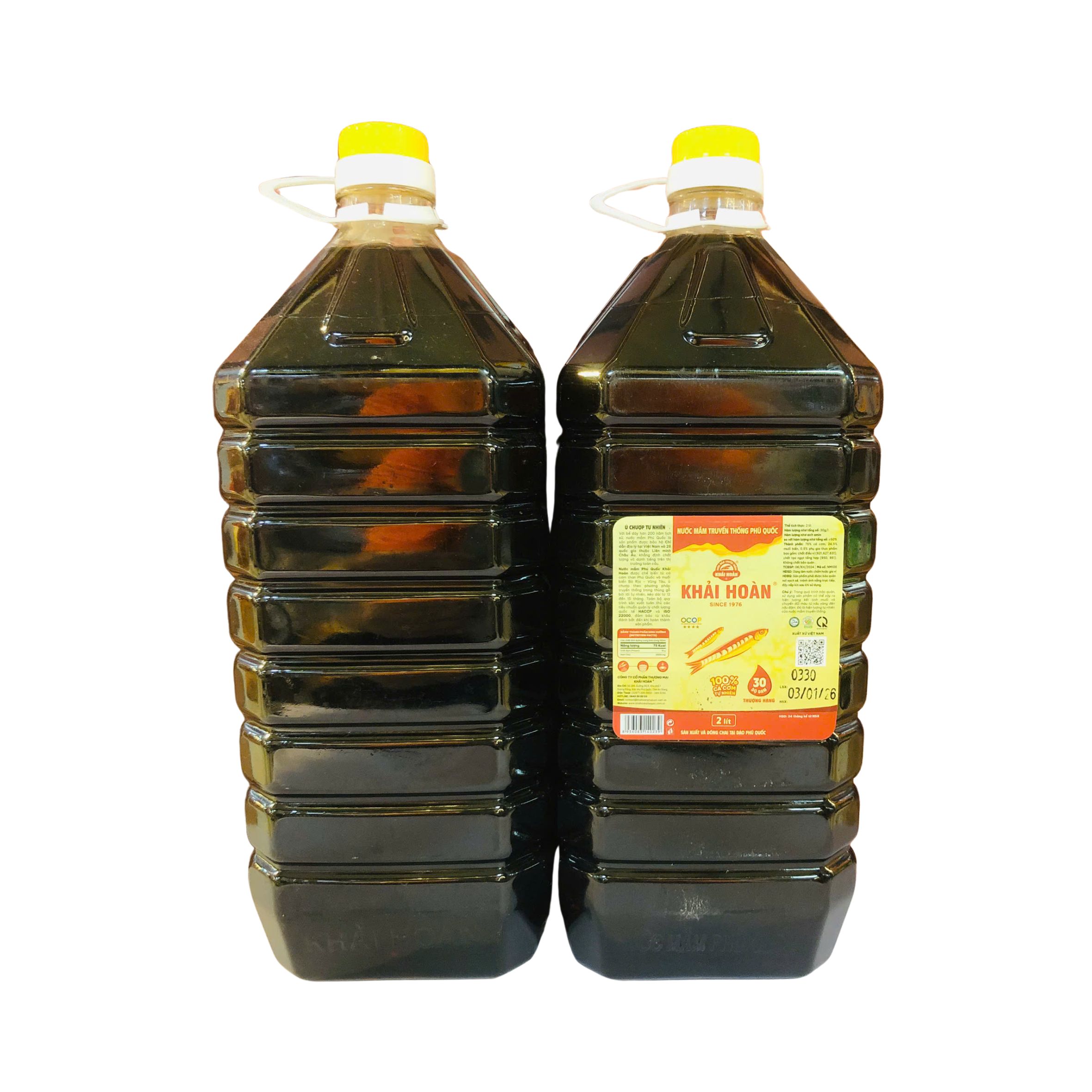 Nước Mắm Khải Hoàn 30N Chai 2L