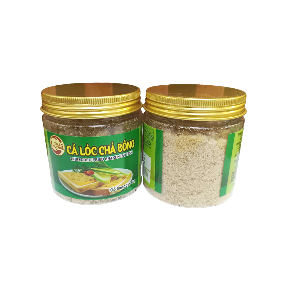 Cá Lóc Chà Bông Thảo Hương Hũ 50g