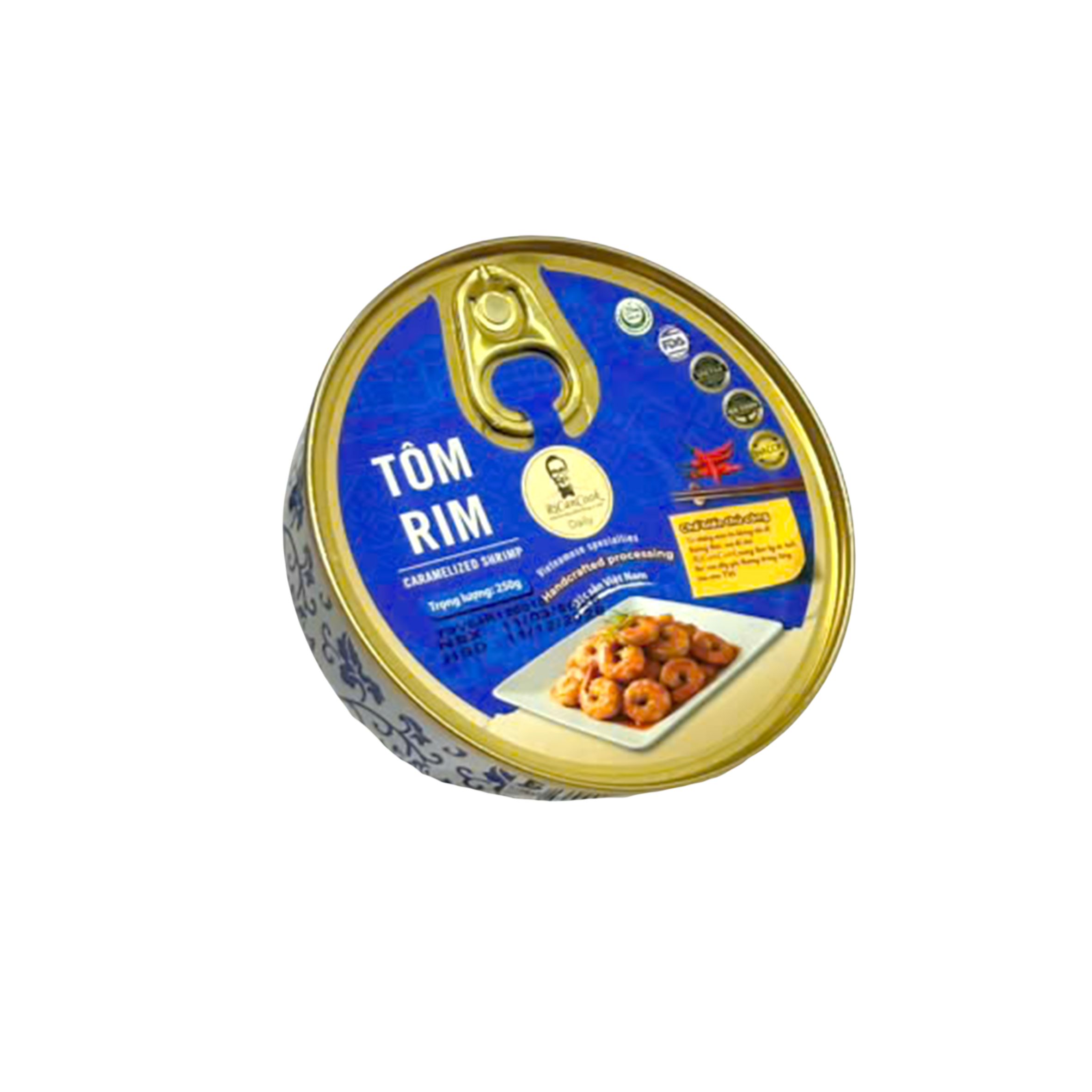 Tôm Rim RiCanCook Bát Nhôm 250g